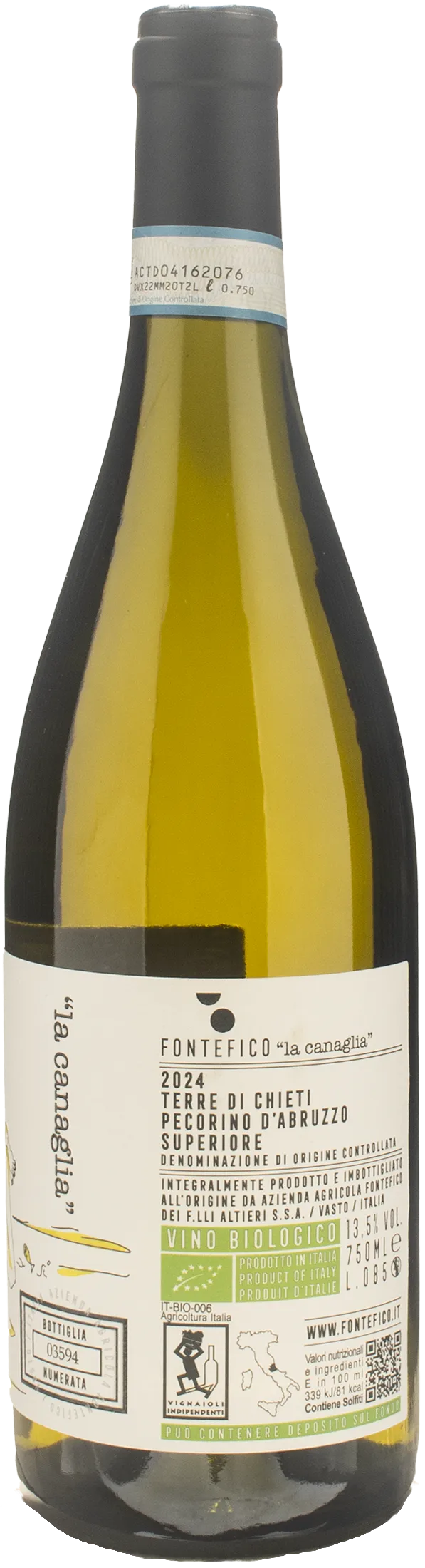 Fontefico Pecorino Superiore La Canaglia 2024