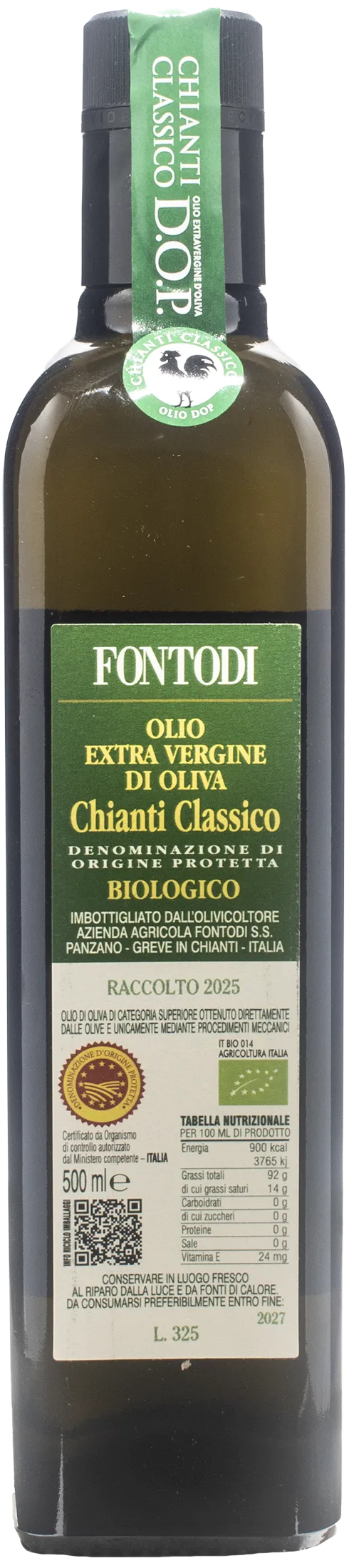 Fontodi Natives Olivenöl extra 0.5L 2025