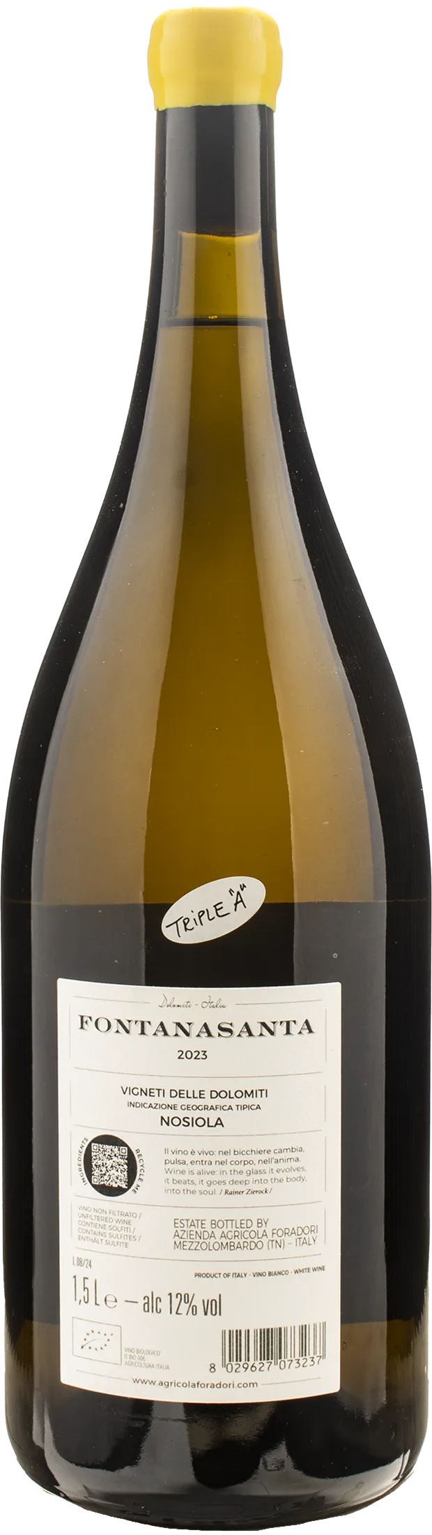 Foradori Fontanasanta Nosiola Magnum 2023