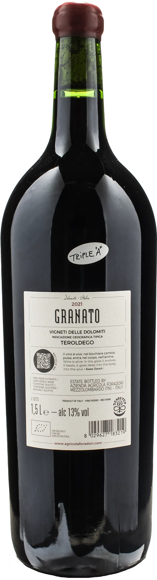 Foradori Granato Magnum 2021