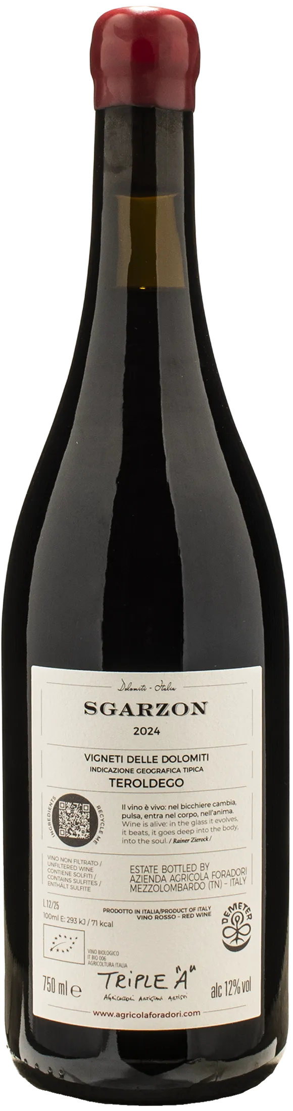 Foradori Sgarzon Teroldego 2024