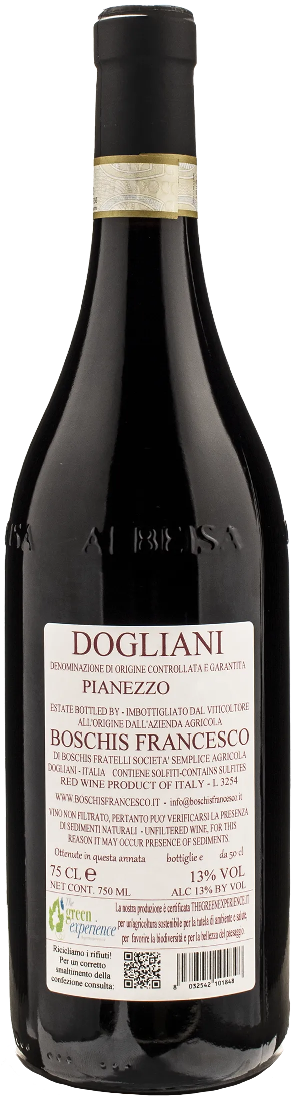 Francesco Boschis Dogliani Pianezzo 2022