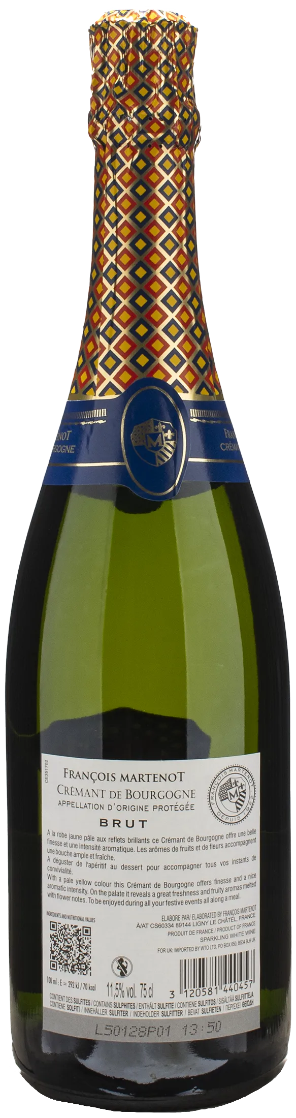 Francois Martenot Cremant de Bourgogne Brut 2023