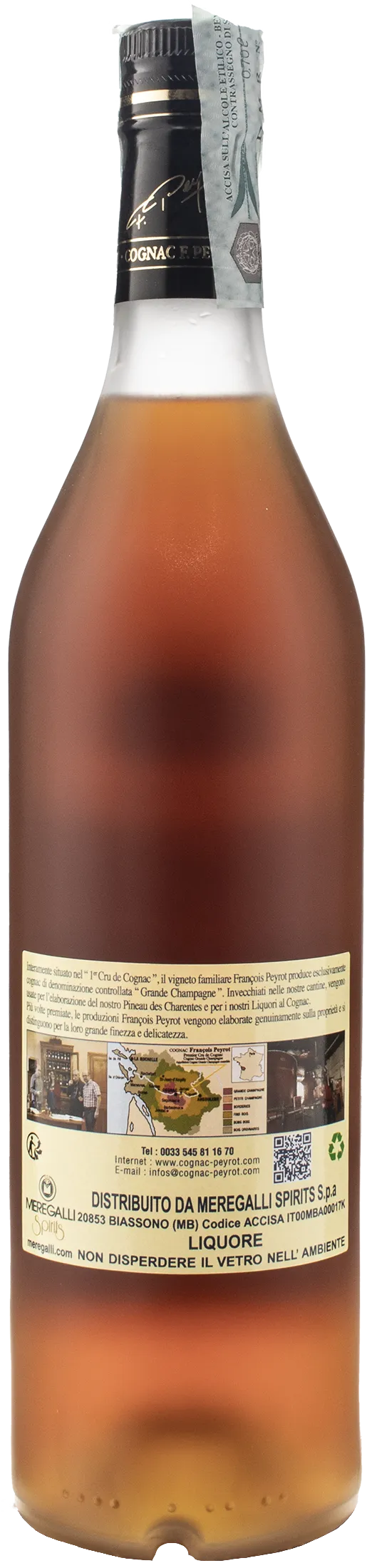 Francois Peyrot Liquer Chataigne & Cognac de Grande Champagne 0.7L