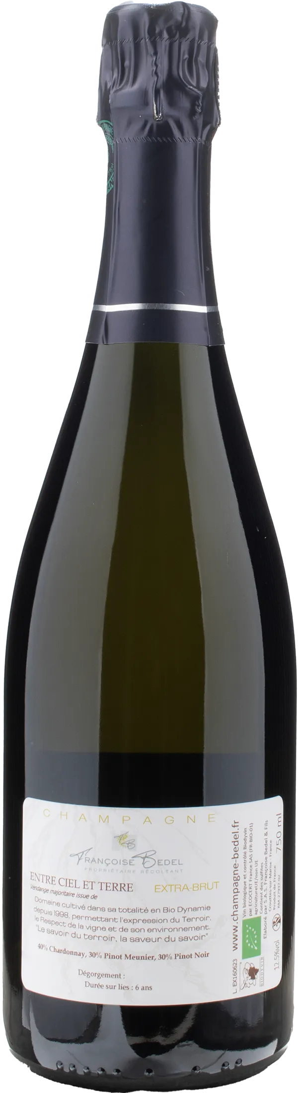 Francoise Bedel Champagne Entre Ciel et Terre Extra Brut 2016