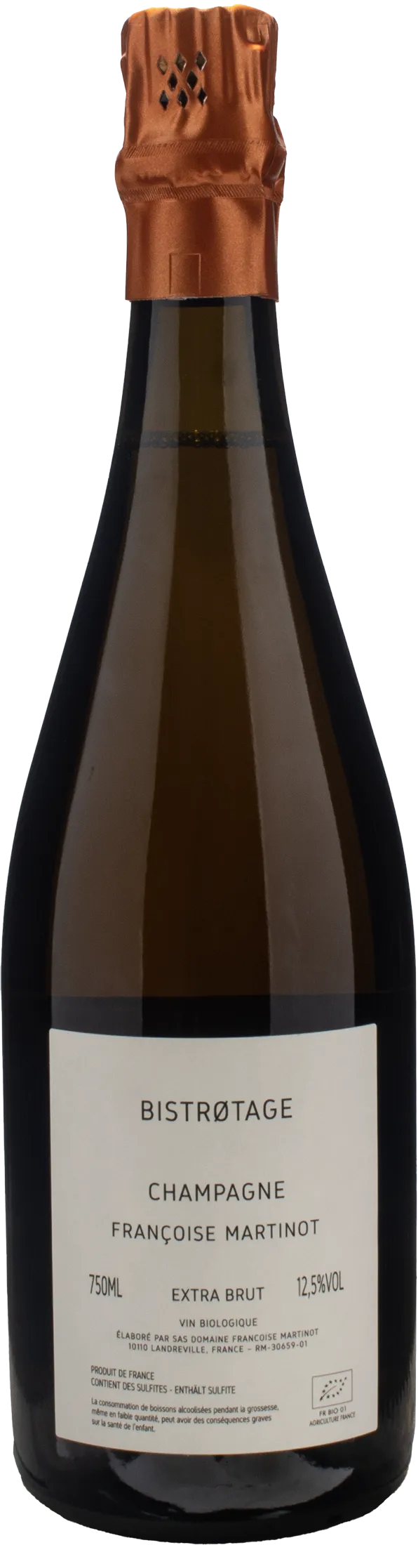 Francoise Martinot Champagne Bistrotage B.19 Extra Brut