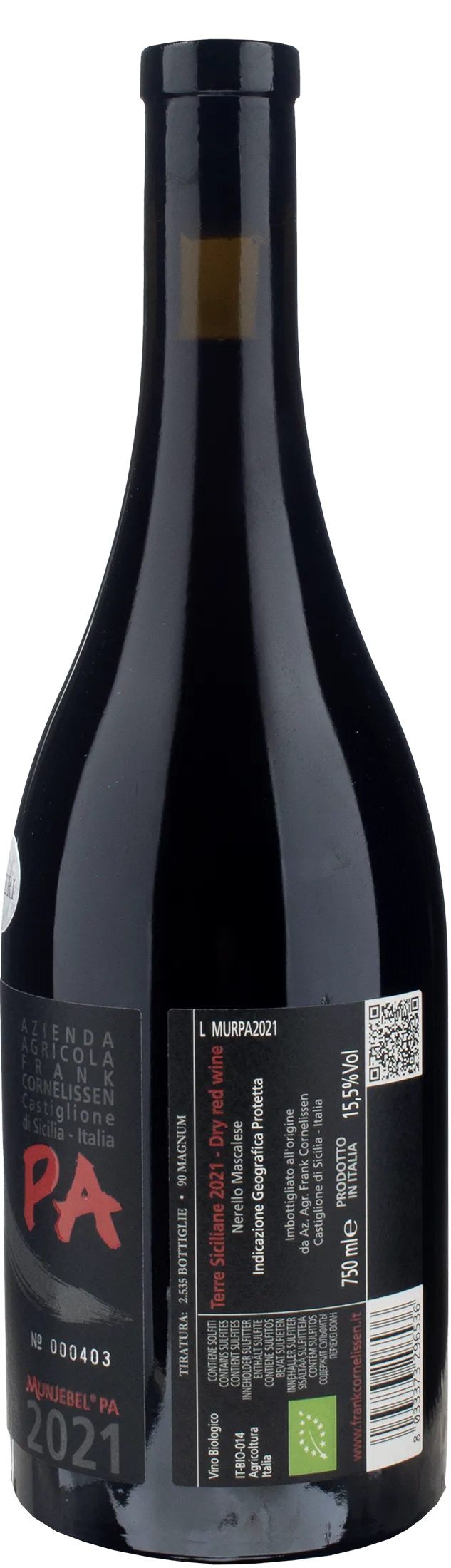 Frank Cornelissen Munjebel Rosso PA 2021