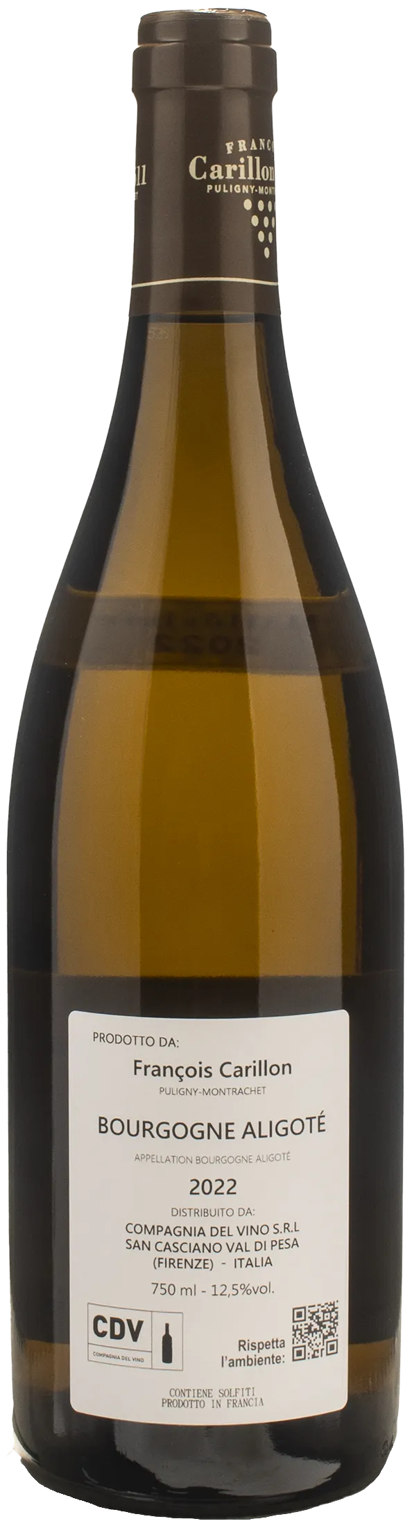 Francois Carillon Bourgogne Aligote 2022