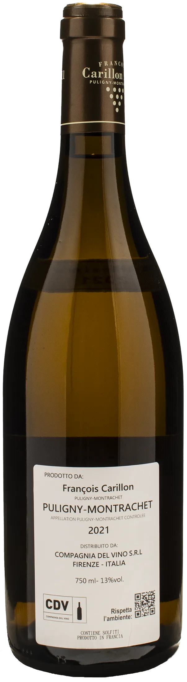 Francois Carillon Puligny Montrachet 2021