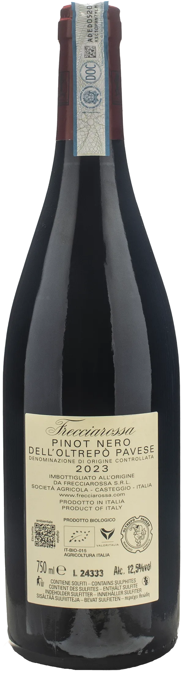 Frecciarossa Pinot Nero Dell' Oltrepo Pavese Carillo 2023