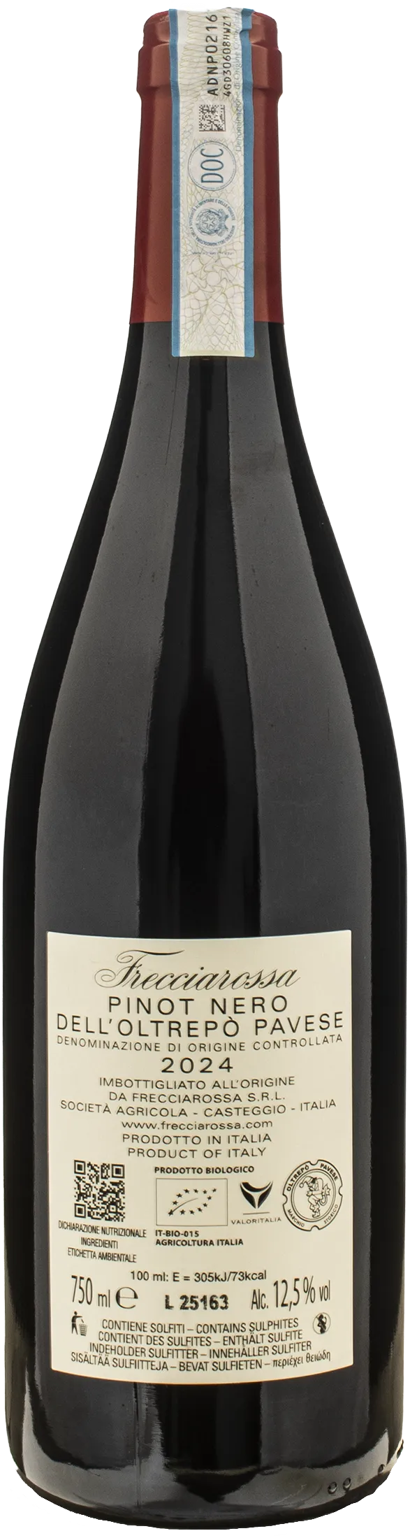 Frecciarossa Pinot Nero dell'Oltrepo Pavese Carillo 2024