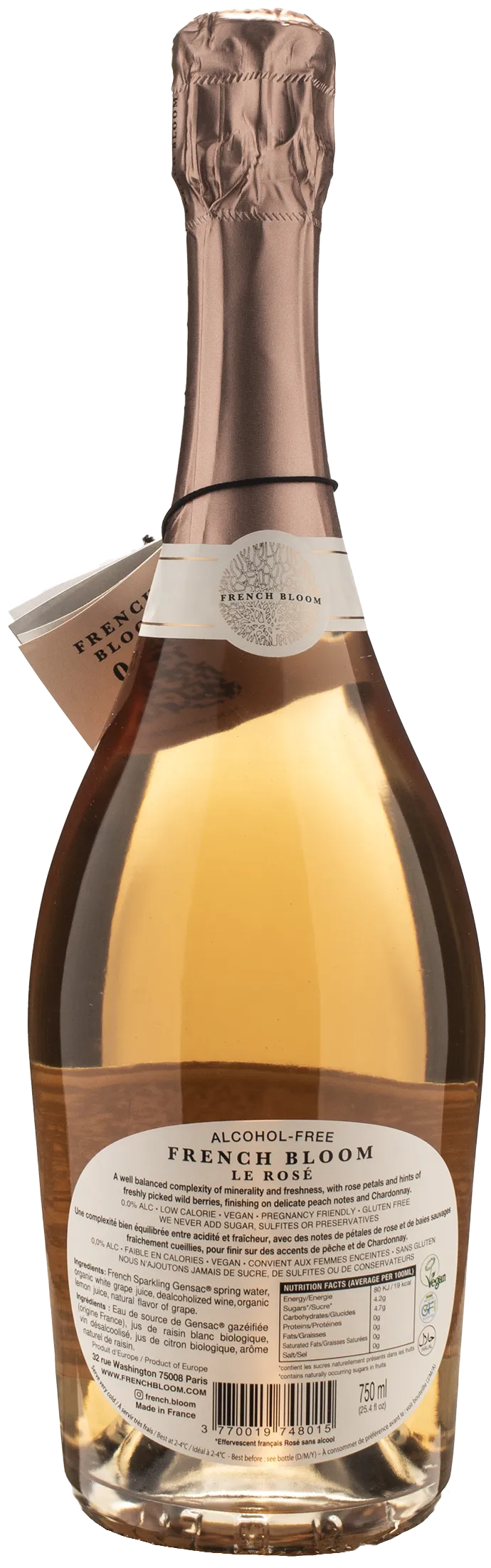 French Bloom Le Rosè Zero Alcol