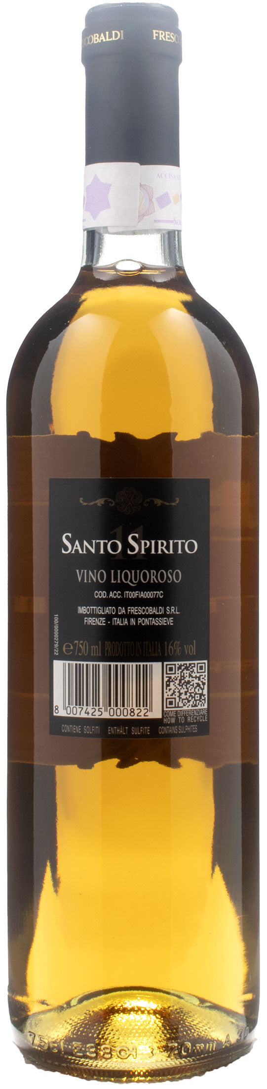 Frescobaldi Santo Spirito Vino Liquoroso
