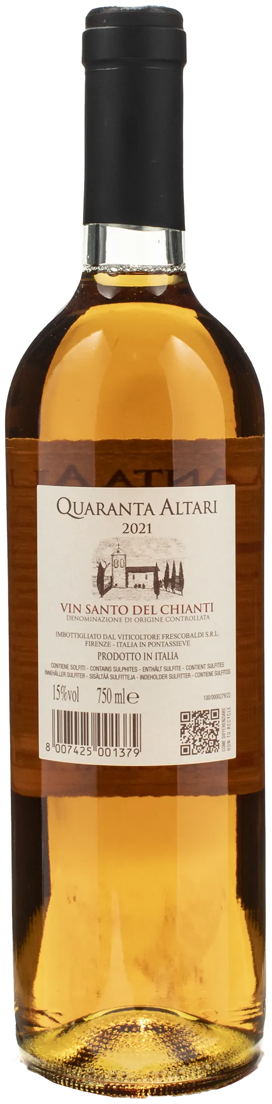 Frescobaldi Vin Santo Del Chianti Quaranta Altari 2021