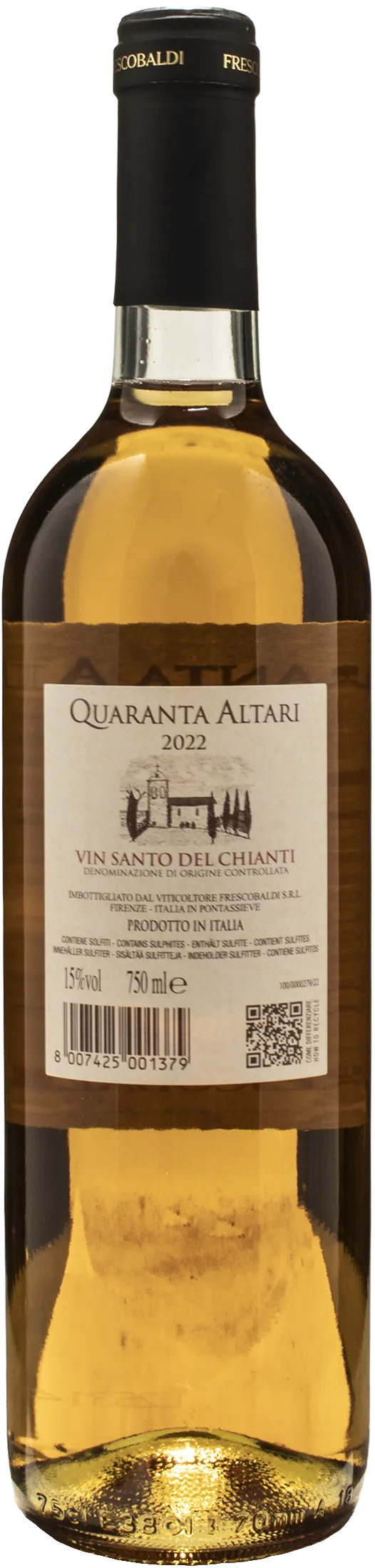 Frescobaldi Vin Santo del Chianti Quaranta Altari 2022