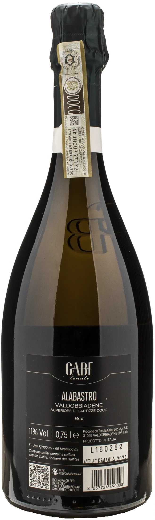 Gabe Conegliano Valdobbiadene Prosecco Superiore di Cartizze Alabastro Brut 2024