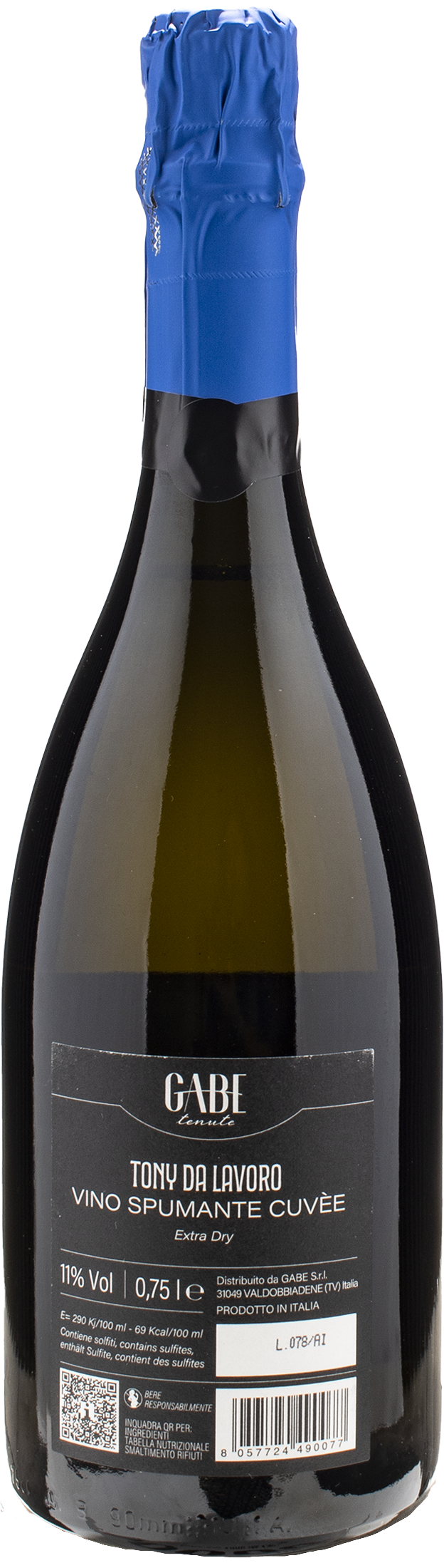 Gabe Spumante Extra Dry Cuvèe Tony da Lavoro