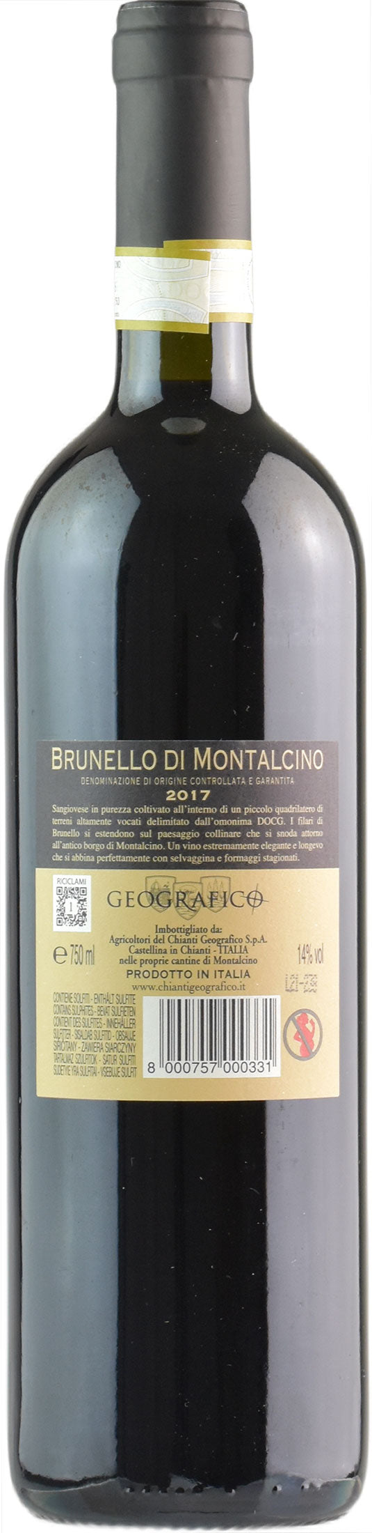 Geografico Brunello di Montalcino 2017