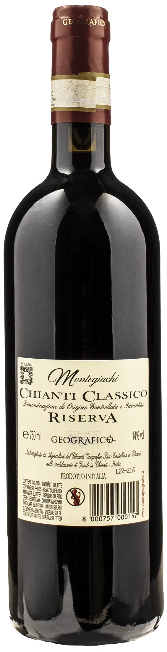 Geografico Montegiachi Chianti Classico Riserva 2019