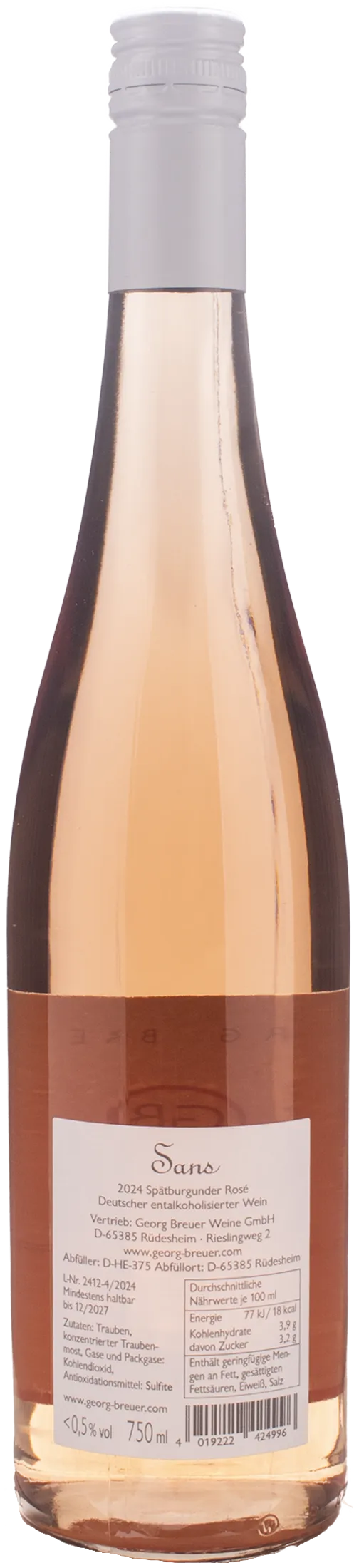 Georg Breuer GB Sans Rosè Spatburgunder