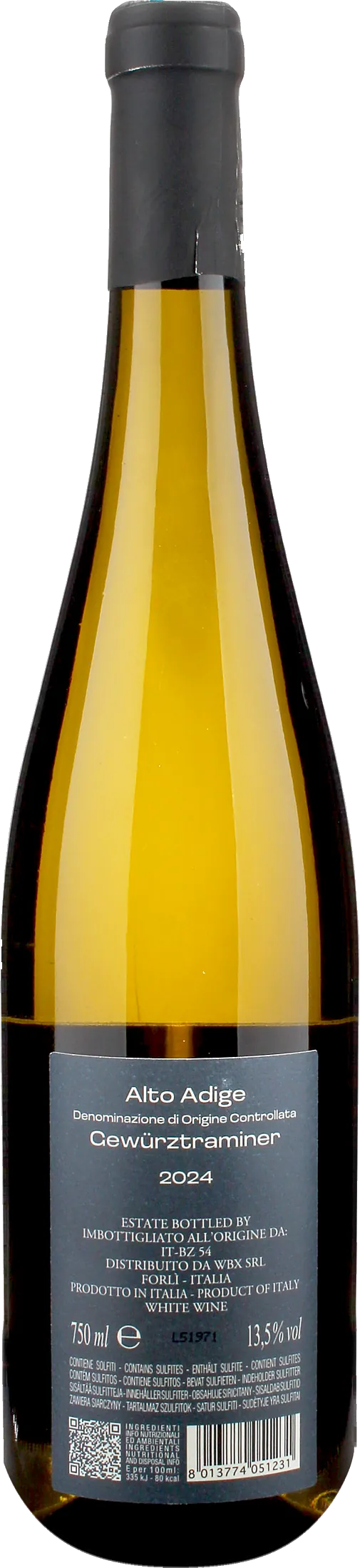 Geranienfeld Alto Adige Gewurztraminer 2024