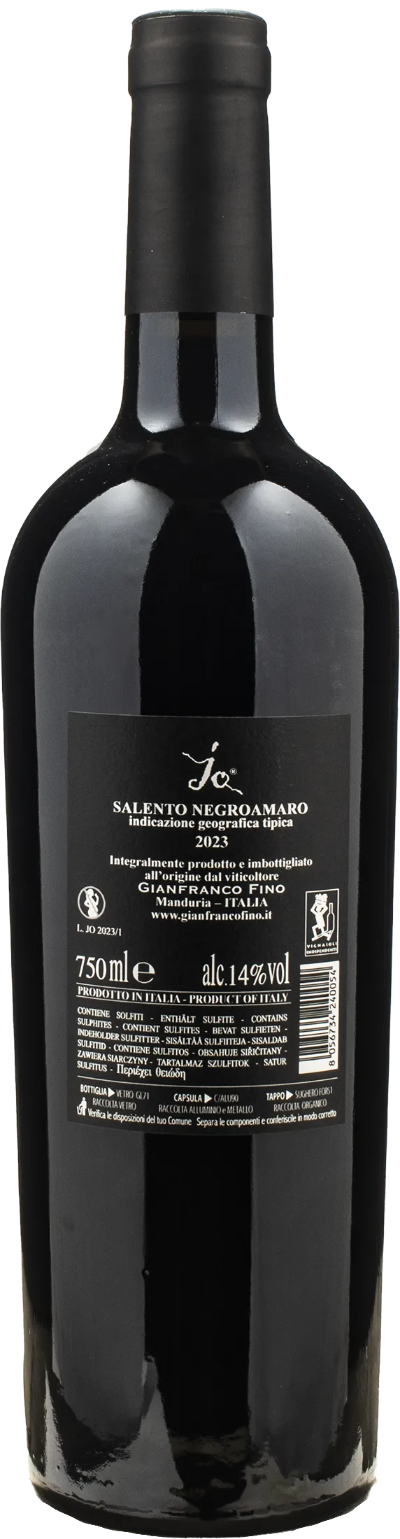 Gianfranco Fino Salento Negroamaro JO 2023