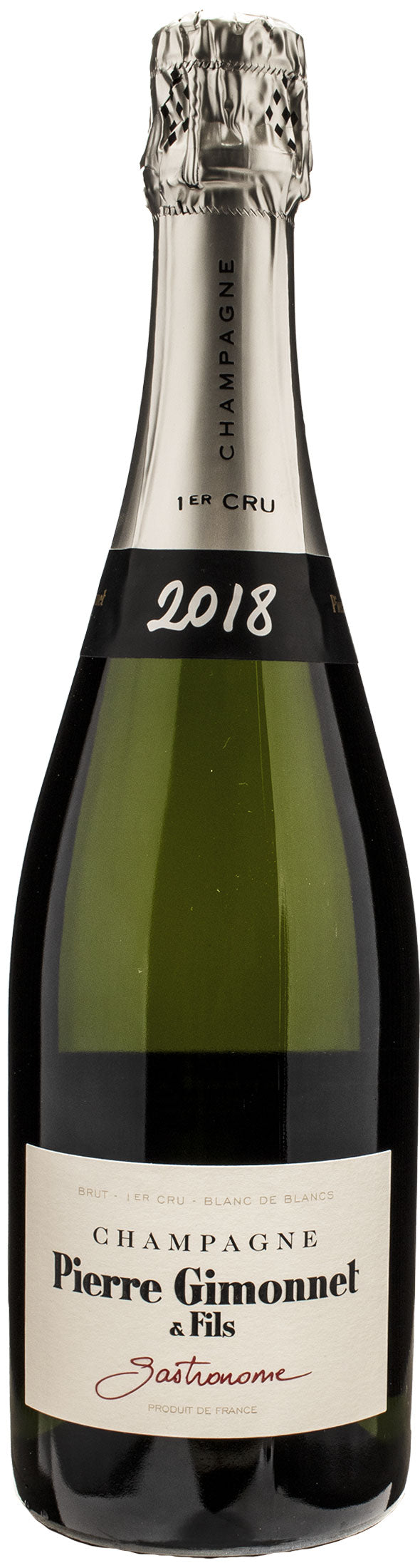 Gimonnet Champagne 1er Cru Blanc de Blancs Gastronome Brut 2018