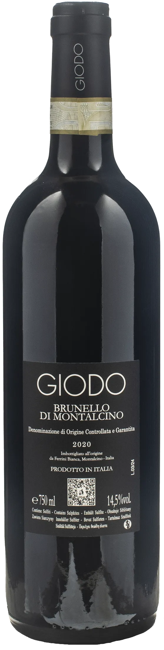 Giodo Brunello di Montalcino 2020