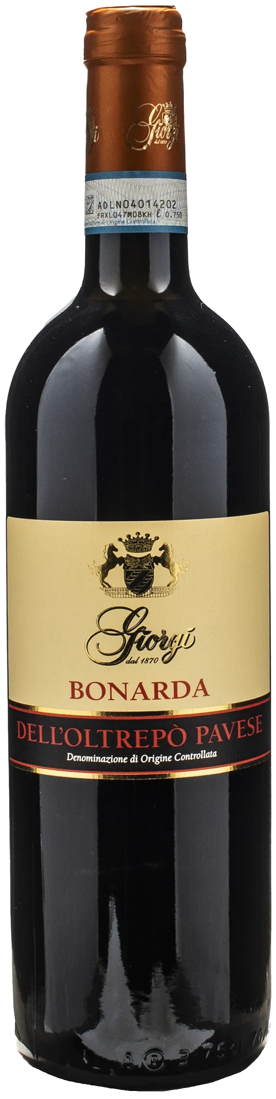 Giorgi Bonarda Dell'Oltrepo Pavese Frizzante 2024