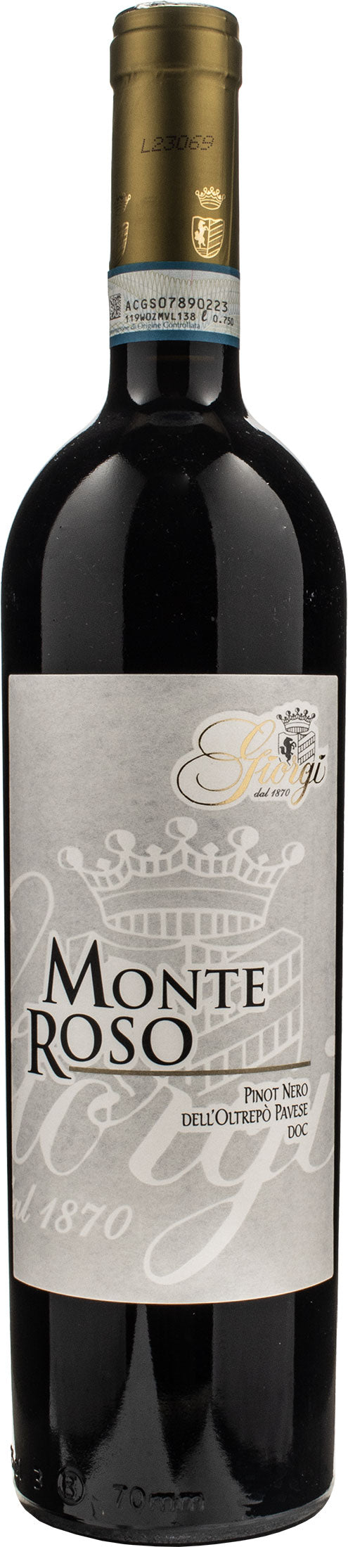 Giorgi Monteroso Pinot Nero 2021 | XtraWine