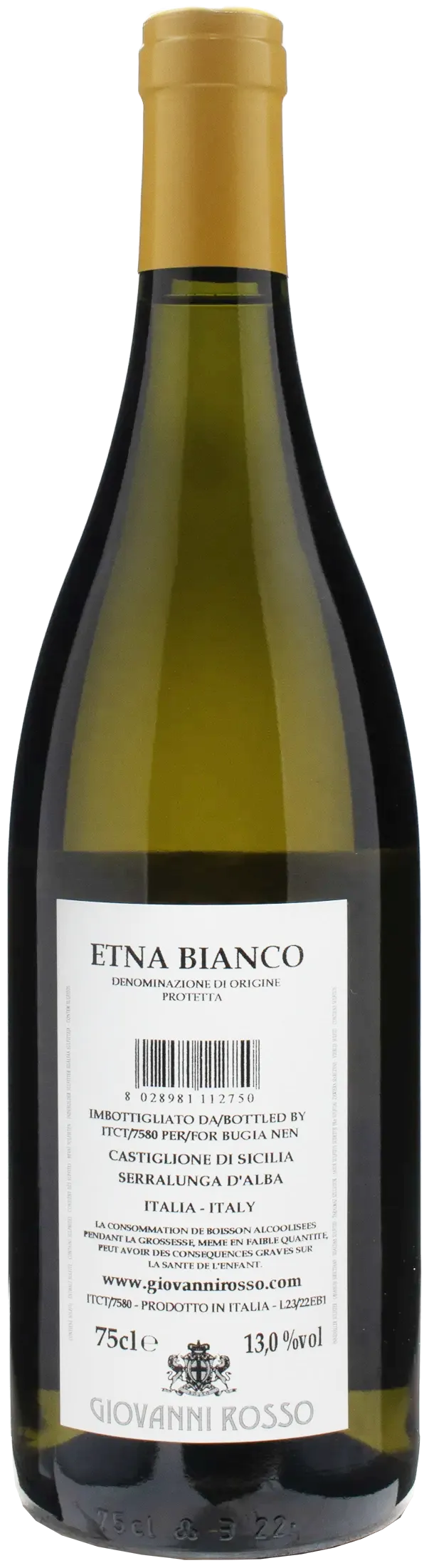 Giovanni Rosso Etna Bianco 2022