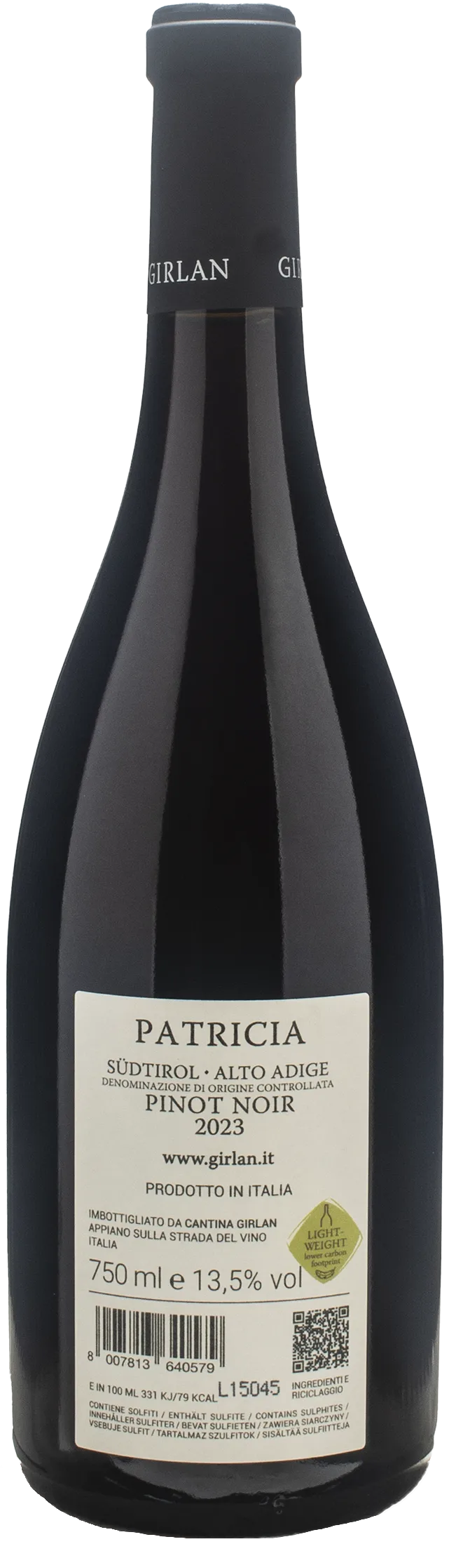 Girlan Pinot Nero Patricia 2023