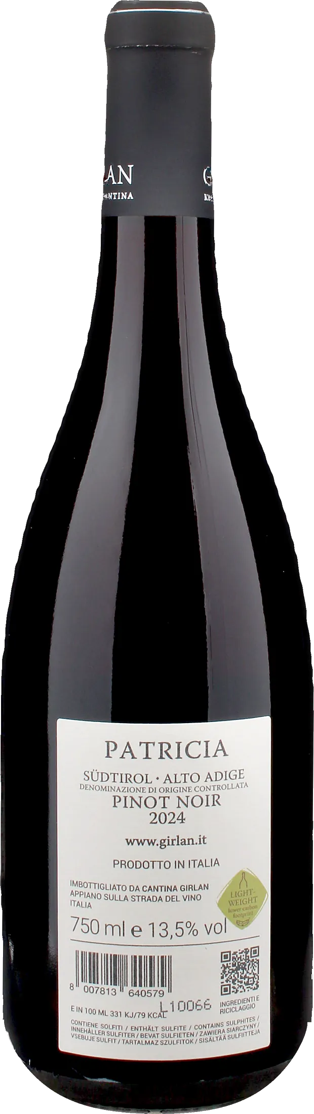 Girlan Pinot Nero Patricia 2024