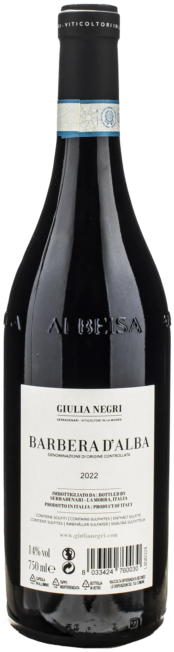 Giulia Negri Barbera d'Alba 2022