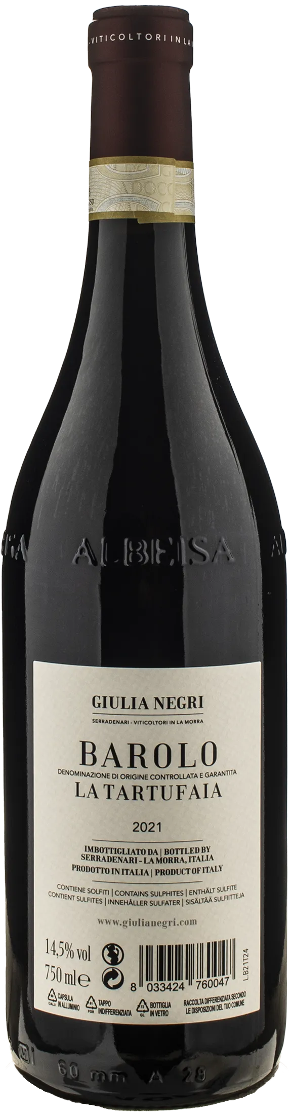 Giulia Negri Barolo La Tartufaia 2021