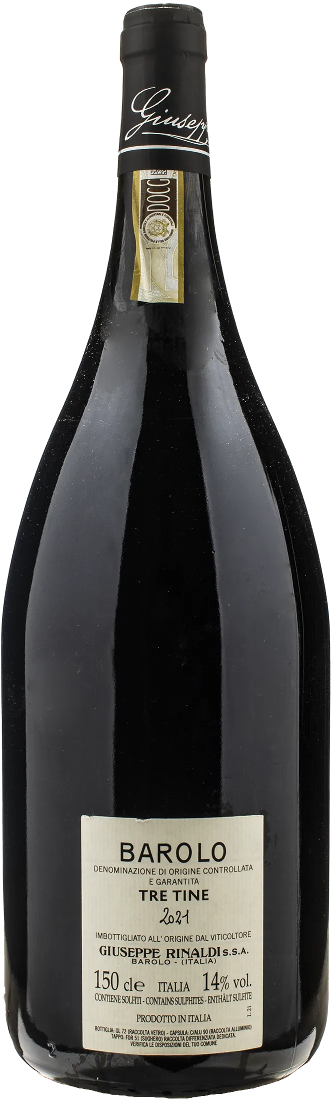Giuseppe Rinaldi Barolo Tre Tine Magnum 2021