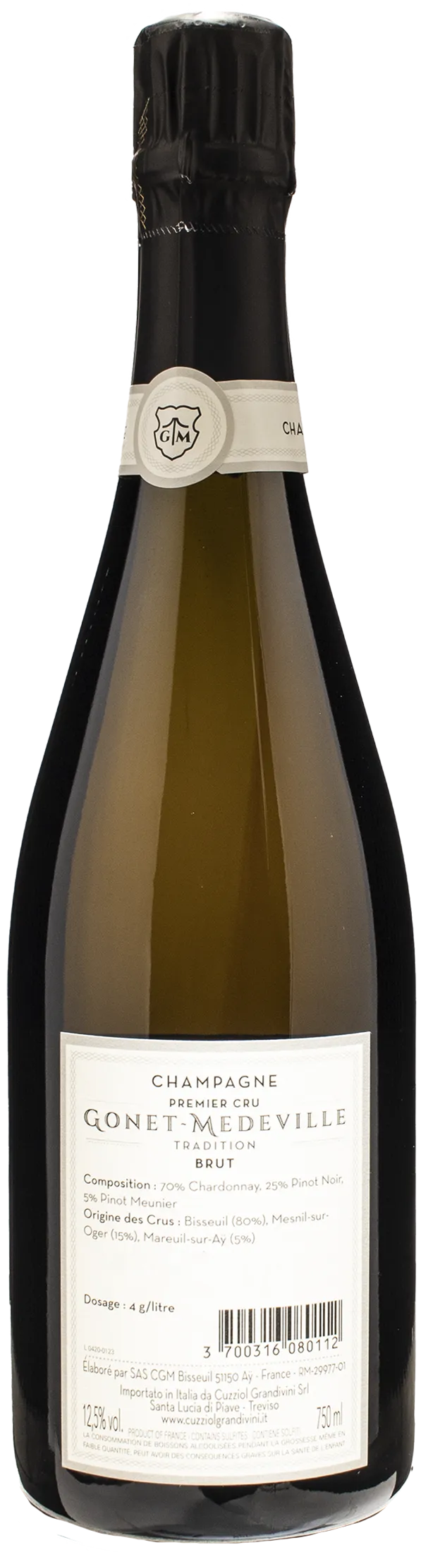 Gonet Medeville Champagne 1er Cru Brut Tradition