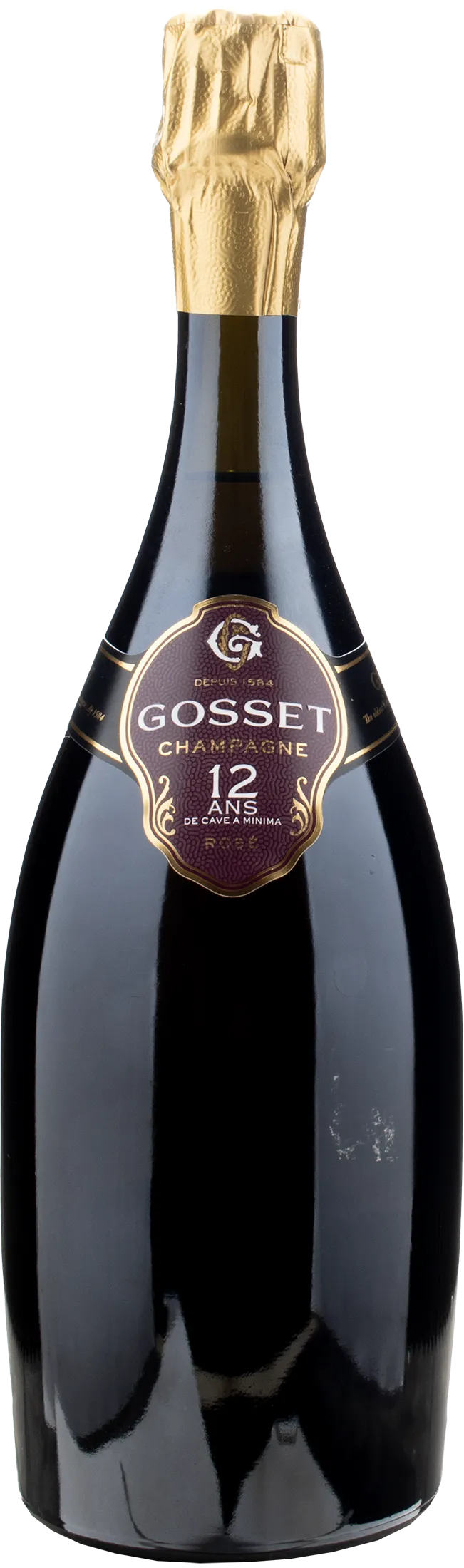 Gosset Champagne 12 ans de cave a Minima Rosè Brut