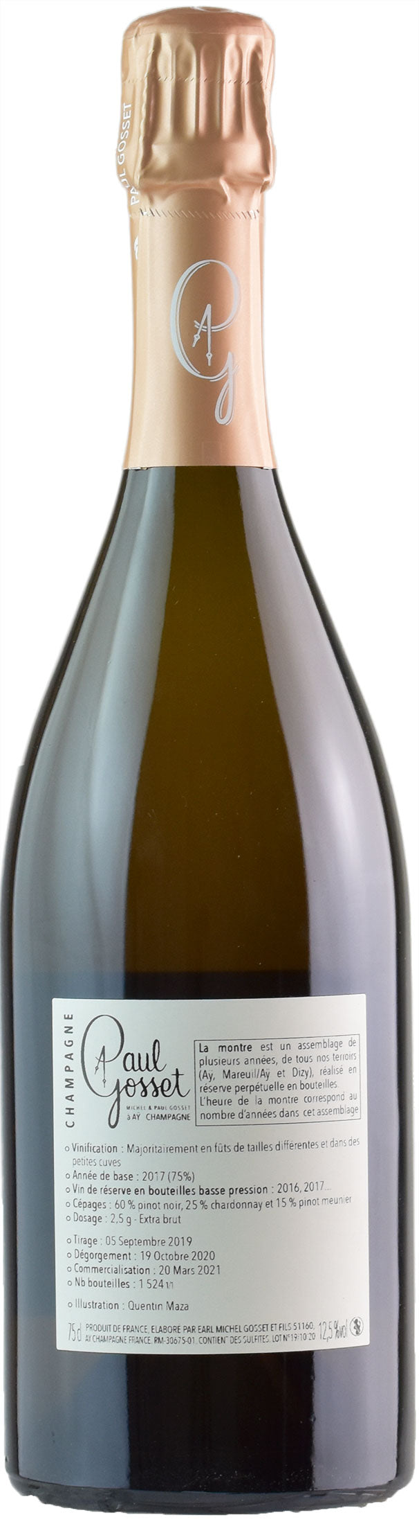 Paul Gosset Champagne La Montre Extra Brut