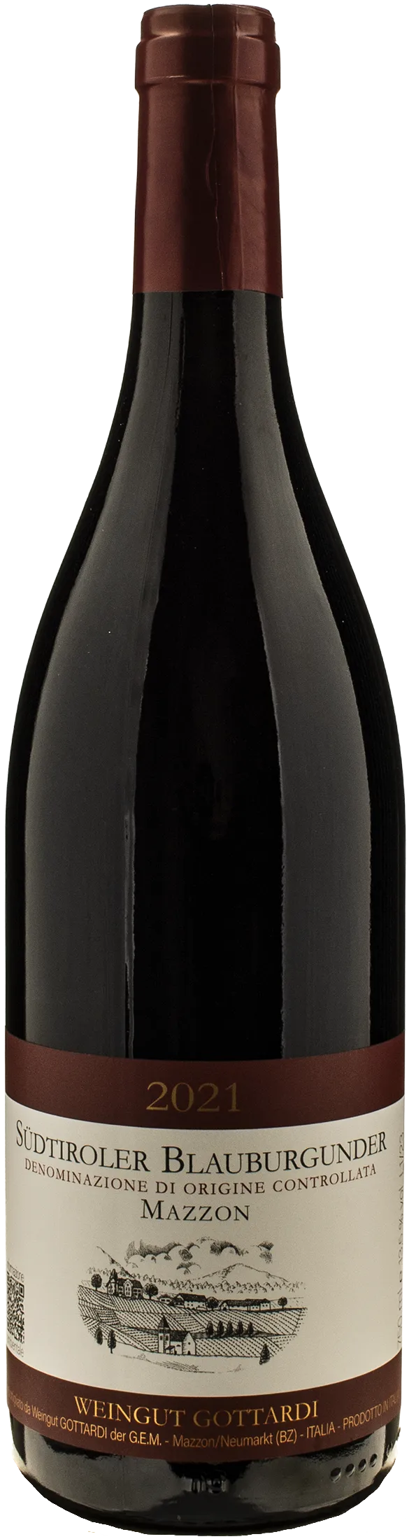Gottardi Blauburgunder Mazzon Pinot Nero 2021