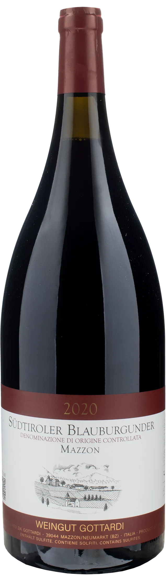 Gottardi Blauburgunder Mazzon Pinot Nero Magnum 2020