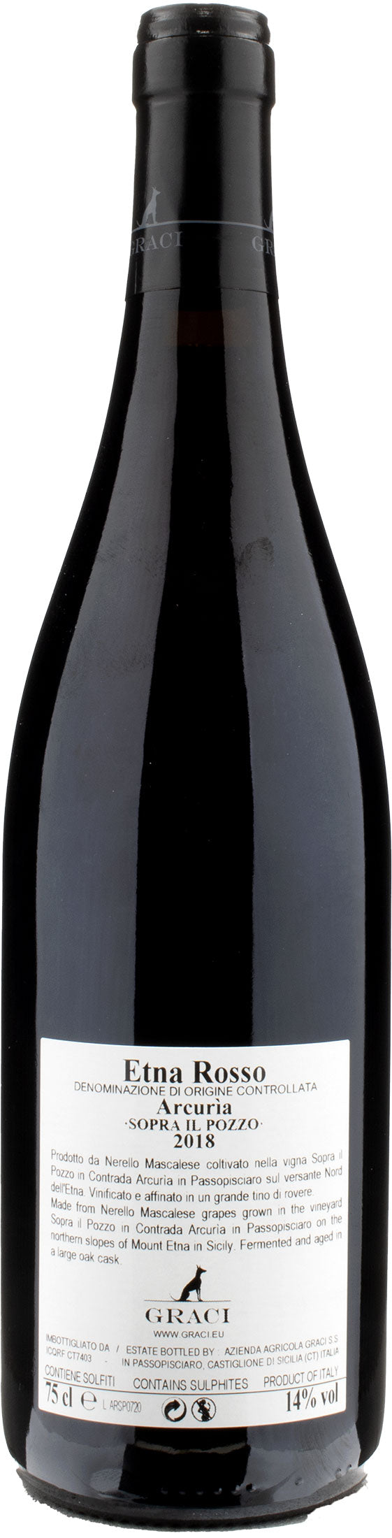 Graci Etna Rosso Arcuria Sopra il Pozzo 2018