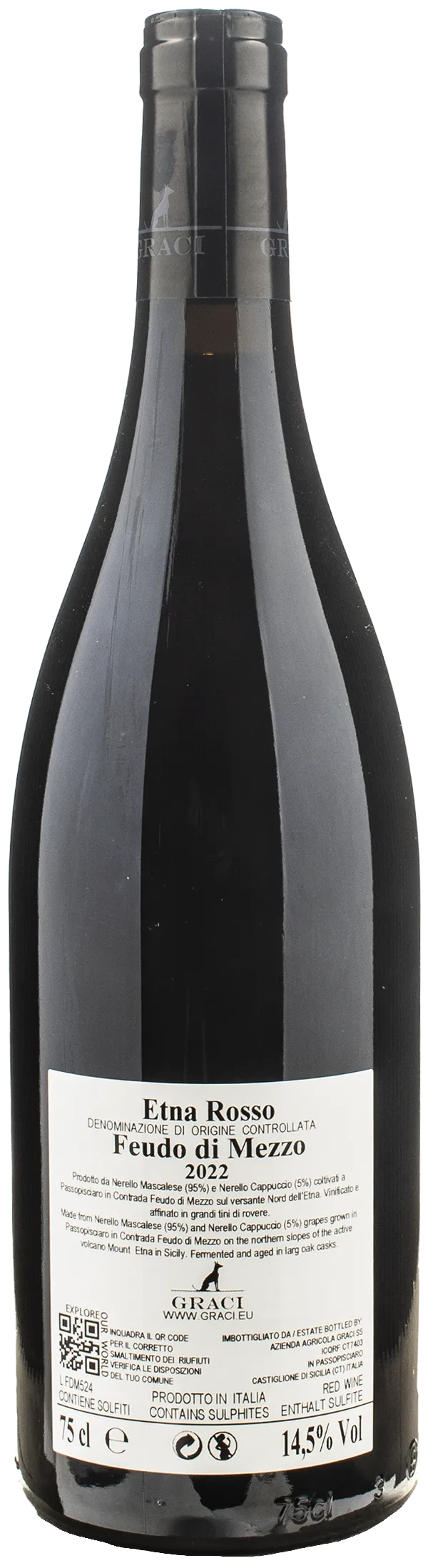Graci Etna Rosso Feudo di Mezzo 2022