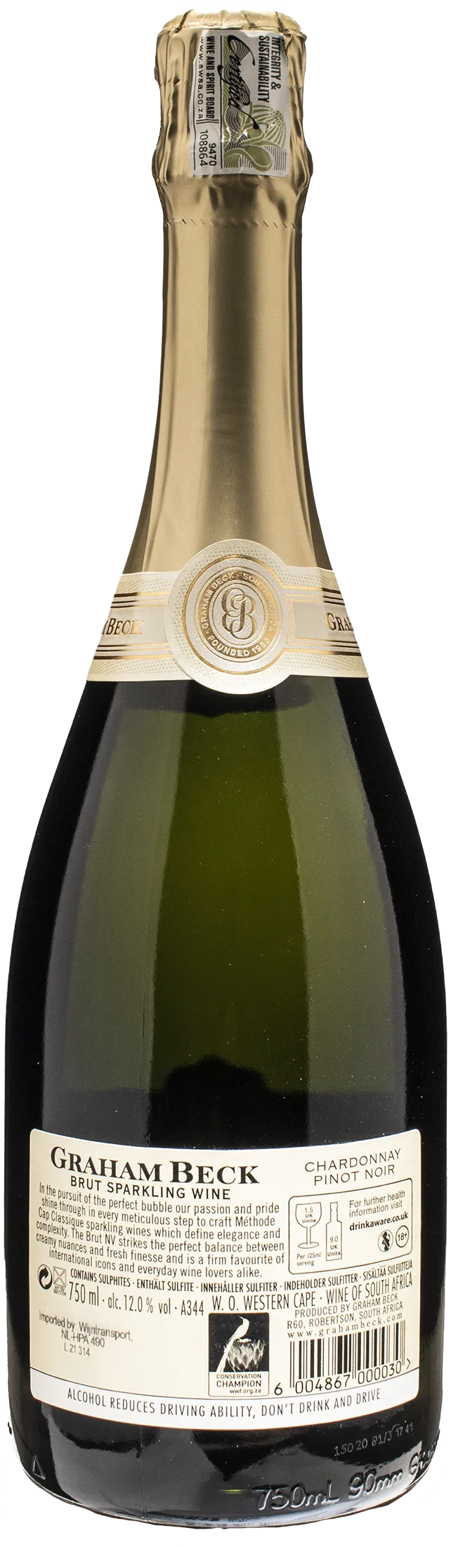 Graham Beck Methode Cap Brut Classique