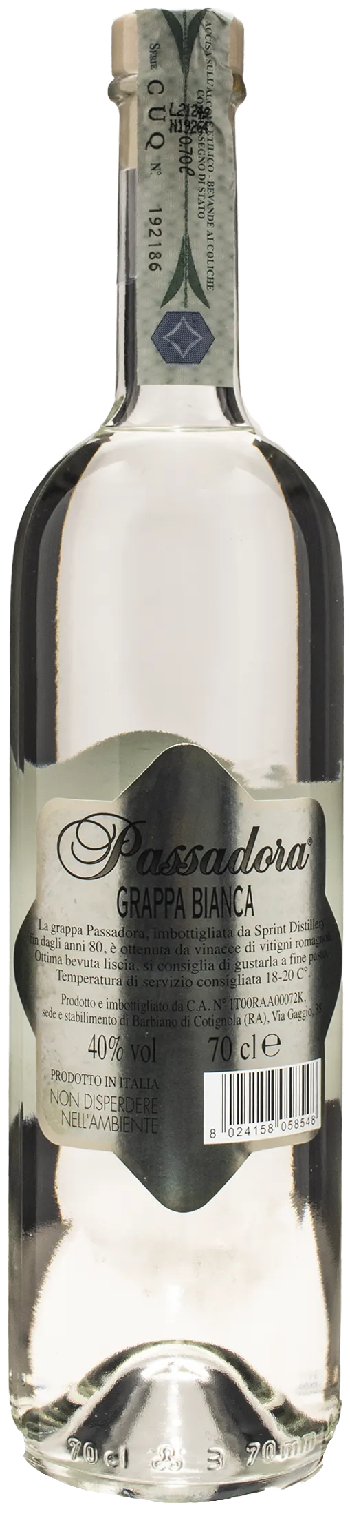 Grappa Passadora 0.7L