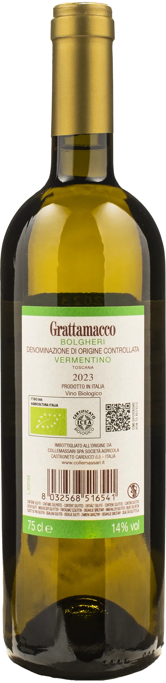 Grattamacco Bolgheri Vermentino 2023