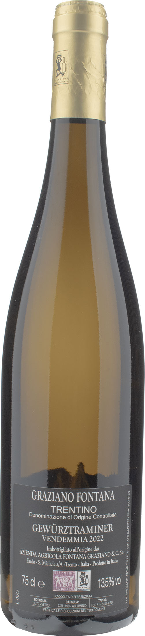 Graziano Fontana Gewurztraminer 2022