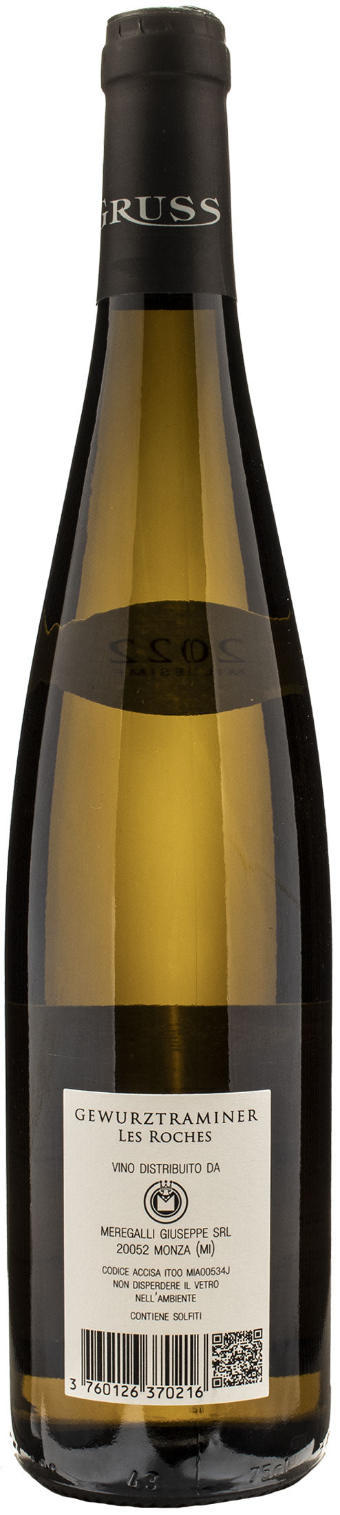 Gruss Gewurztraminer Les Roches 2022