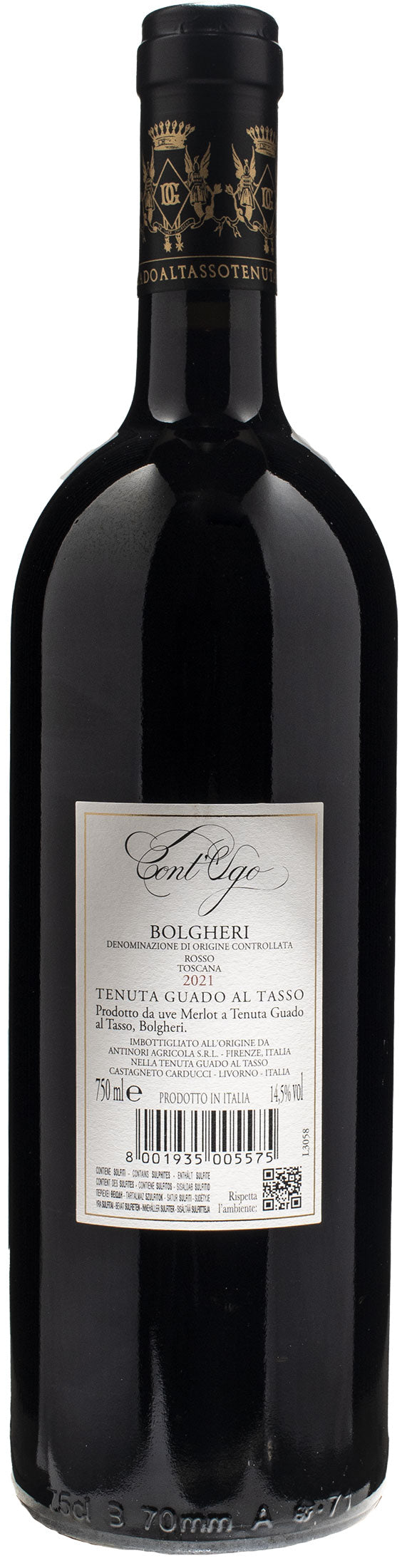 Antinori Guado al Tasso Bolgheri Cont'Ugo 2021