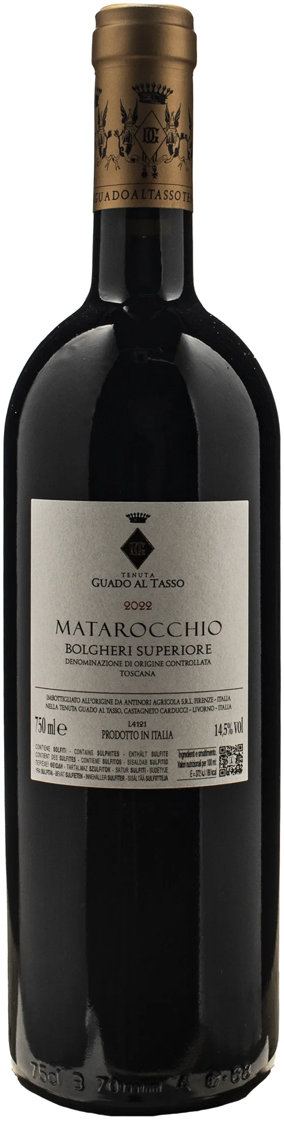 Guado al Tasso Bolgheri Superiore Matarocchio 2022